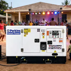 Perkins Diesel Generator Set 15KVA 20KVA 30KVA 50KVA UK Power Generator Silent Type ATS Electric Start 380 220V