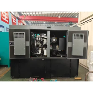 Perkins Industrial Diesel Generator Set 100kW 125kVA Hyundai 120/240V 60Hz Single Phase Emergency Standby Power