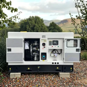 Perkins100KW 120KVA Silent Diesel Generator Set with ATS Single Three Phase 220V 380V Industrial Power Genset for Home Use