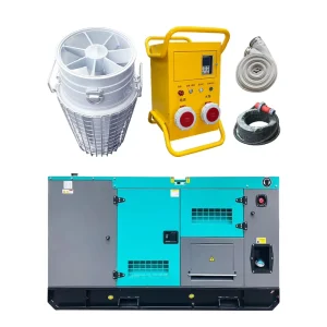 Permanent Magnet Pump Emergency High Pressure Emergency Water Supply And 30KW 40KW 50KW Diesel Generator Set 50Hz Customizable