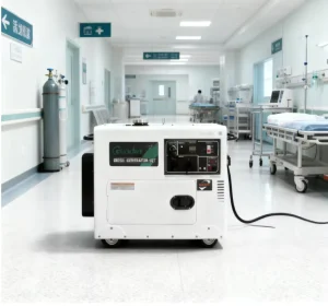 Portable 10kW Super Silent Type 3 Phase Backup Diesel Generator with Auto Start Remote Start ATS 230V 50Hz Used in Spain