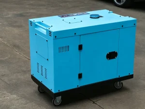 Portable 120V Ultra Silent Recoil Start 15kVA Diesel Generator