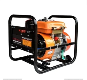 Portable 24V DC 3KW Diesel 4 Stroke Air Cooled Battery Charging Silent Generator for Truck Parking Air Conditioning