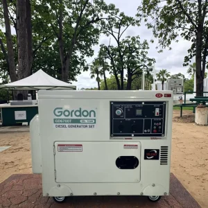 Portable 3 Phase Diesel 5.0kW 5.5kW Silent Generator with 100% Copper Alternator ATS Option Air Cooling System