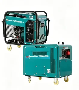 Portable 3.5KW 6.5KW 8KW Silent diesel Inverter Generator Single Cylinder Four Stroke Power Supply for Home caravan Outdoor Use