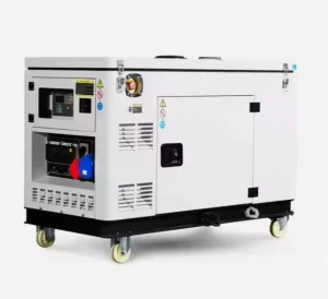 Portable 3KW Silent Diesel Generator Single Phase 220V with Auto Start 50Hz Frequency 1500rpm Speed 20KW Alternator Rated Power