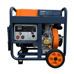 Portable 5.5kW Diesel Welding Generator 499cc 192F Engine 50 200A Adjustable MMA Welder DC28 75V 50Hz 12L Fuel Tank Industrial