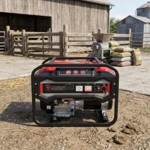 Portable 5KW Diesel Petrol Engine Generator Auto Start Recoil 420cc 4 Stroke 380V 60Hz for Home Use