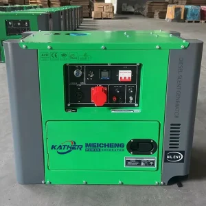 Portable 5kW 6kW 8kW 9kW 10kVA Silent Diesel Generators Set With AVR 12kW 15kW 20kW Home Electric Generator Power Station