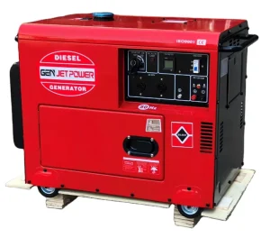 Portable 5kw 6kw 8kw Super Silent Diesel Generator Single Phase for Home Use