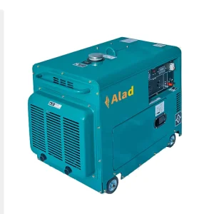 Portable 5kw Diesel Generator Air Cooled Silent Type Auto Start 50hz/60hz Standby Power 230v/240v/480v Rated Voltage 1500rpm