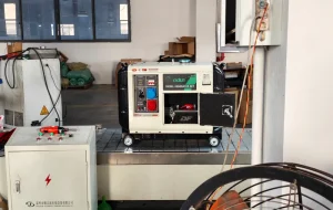 Portable 5kw Diesel Silent Type Open Frame Generator with ATS 100% Copper Alternator 220v Single Phase 380v Three Phase 50hz