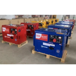 Portable 5kw Silent Diesel Generator Set with Rated Power and 220v Rated Voltage Three Phase Output for Sale