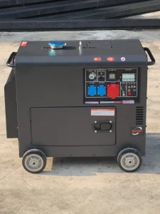 Portable 7.5kW 5.5kW 5kVA 5kW Super Silent Diesel Generator with Auto Start ATS 50Hz