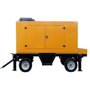 Portable 75Kw 90Kva Diesel Generator Trailer With Engine for Sale