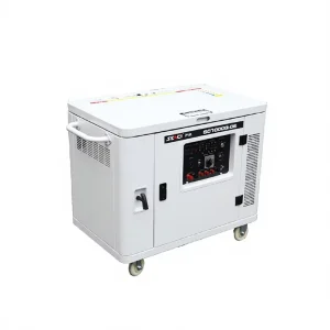 Portable 8KW 10KVA Mini Gasoline Diesel Power Generator Set Super Silent 50Hz Electric Start Water Cooling 220V 380V
