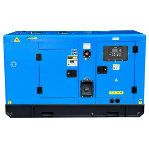 Portable AC Silent Diesel Generators 3 Phase Genset High Power 12kW-50kW Commercial Diesel Generator for Emergency Mobile Power