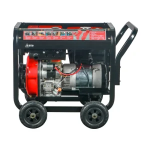 Portable Air Cooled Diesel Generator Set 3kw 5kw 6kw 8kw 10kw 50Hz 60Hz Single Cylinder Open Frame Type Diesel Generator