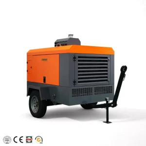 Portable Diesel Air Compressor Machine for Mining With Drilling