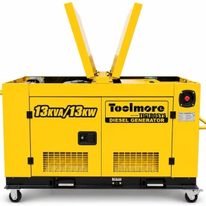 Portable Diesel Generator 13KVA 13KW 1Phase Silent Type Water cooled Diesel Generator Set for Home Backup Power Supply