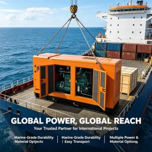 Portable Diesel Generator 60Kva Diesel 3 Phase 4 Wire Diesel Generator 50Kva