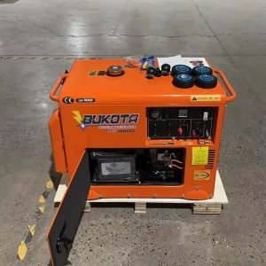 Portable Diesel Generator Sets OEM Customized 3KW 8KW 10KVA Single Phase ATS Mobile Type Remote Control Silent Type 50/60Hz