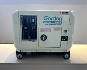 Portable GD6500T Diesel Generator Set 5kva Super Silent Low Noise 60 50Hz 220 380V Single Three Phase 5.5kw Motor ATS