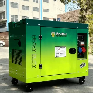 Portable Generators Diesel 5kw 8kw 10kw 12kw 15kw Pure Copper Twisted Alternator 110V 120V 220V Single Phase 50hz 60hz