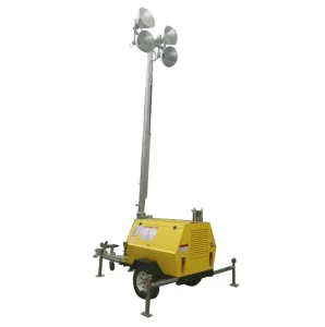 Portable Light Tower Reasonable Price with Gasoline diesel Generator