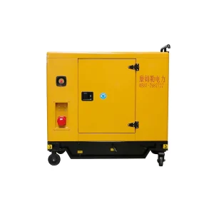 Portable Mobile Diesel Generator Set Silent 20kVA Outdoor Construction Emergency Power Supply Water Cooled Generator