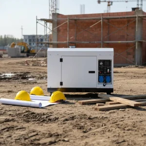 Portable Mobile Three-Phase 220V 380V 50 60Hz Single-Cylinder Super Silent Diesel Generator Set ATS Overload Protection