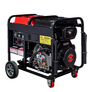 Portable Open Silent Diesel Generator 6KW 7KW 8KW 9KW 10KW Single Three Phase Home Backup Power Genset