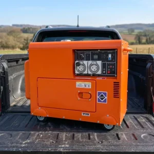 Portable Open Type Diesel Generator Set 5KW 12KW (5KVA 12KVA) for Home and Small Business Use Heavy Duty Reliable Power