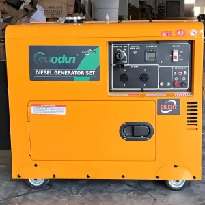Portable Power 5kva 5kw 5.5kw Pure Copper Super Silent Diesel Generator with Coil Rotor and Stator Single Phase