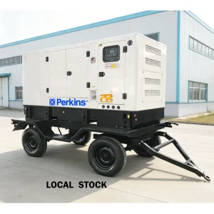 Portable Power Station 20KVA 30KVA 50KVA 100KVA 150KVA 200KVA KW Silent Soundproof Trailer Diesel Generator 2 Wheels/4 Wheels