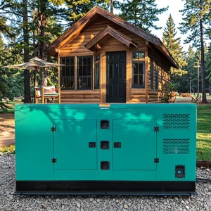 Portable Silent 200kW Diesel Generator Set Single Phase AC 220 380V 12V DC Electric Start Water Cooled 1500rpm
