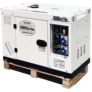 Portable Silent Diesel Generator 5kW 6kW 8kW 10kW Power 220V 380V 1/3 Phase Set for Home Use