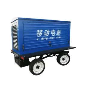 Portable Silent Diesel Generator Set 50kW with Engine & Pump Three-phase Four-wire Electric Start for Camping Residential Use