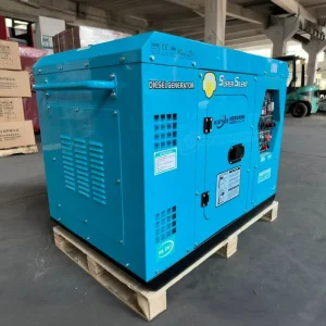 Portable Silent Diesel Generator Set 5KVA 10KVA 12KVA 15KVA 20KVA 1800 3600RPM Remote Control Home Standby Genset Power Station