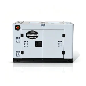 Portable Silent Diesel Generator Wheeled Soundproof Enclosure 3 Phase Power Genset for Event Construction CE ISO