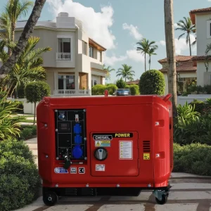 Portable Silent Diesel Generators Soundproof 3KW 5KW 8KW 10KW ATS Option 220V 380V 50 60HZ Brushless 10KVA 5KVA 8KVA