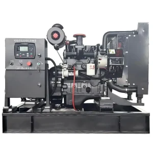 Portable Silent Type Open Frame 12kW 30kW Diesel Generator Set with Trailer Integrated ATS for Emergency Rescue Teams