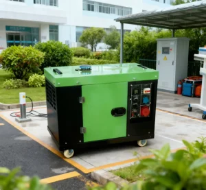 Portable Small 10kw Silent Backup Power 220v 60hz Diesel Generator Air Cooled for Home