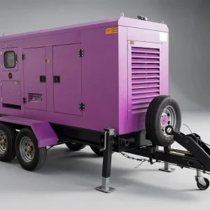 Portable Small Diesel Mobile Trailer Generator with Compact Structure Easy Maintenance and Strong Performance