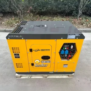 Portable Soundproof 5kw 8kw 10kw 12kw Silent Diesel Generators Set 12 24V Electric Start Generator Outdoor Home