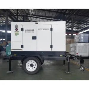 Portable diesel Generator Set 10kva Mobile Generator Construction Portable Electric diesel Generator Three Phase Welding 10kw