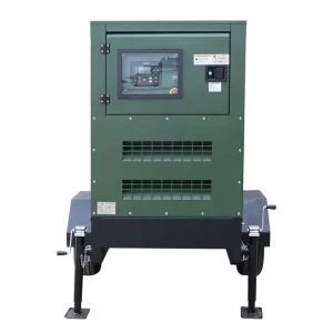 Portable diesel Generator Set 20KVA 50KVA 80KVA Mobile diesel Generator Set 220 240 380 400V 50 60HZ Silent Generator