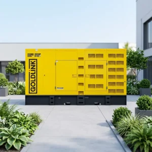 Power 264KVA 211KW Automatic Change Over Switch Diesel Silent Trailer Generator