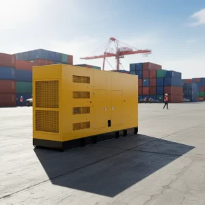 Power 300KW Diesel Generator Set with Super Silent Canopy