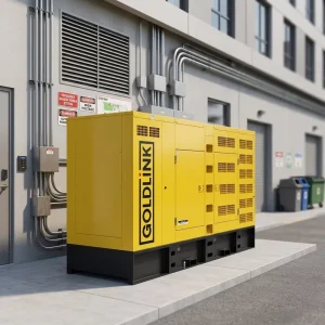 Power 350KVA 280KW Diesel Generators Brushless Alternator Water Cooling System Standby Power for Commercial Hotel